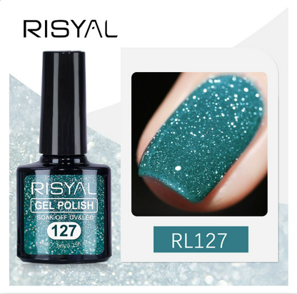 RISYAL Glitter Color Gel  7.3ml Mask Queen Nepal