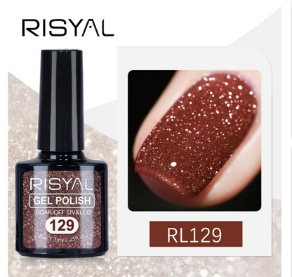 RISYAL Glitter Color Gel  7.3ml Mask Queen Nepal