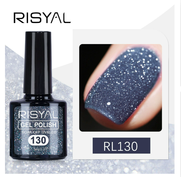 RISYAL Glitter Color Gel  7.3ml Mask Queen Nepal