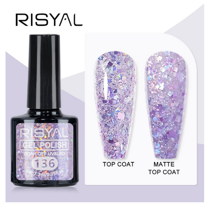 RISYAL Glitter Color Gel  7.3ml Mask Queen Nepal