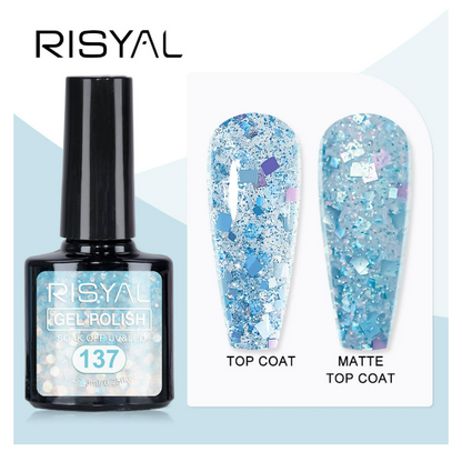 RISYAL Glitter Color Gel  7.3ml Mask Queen Nepal