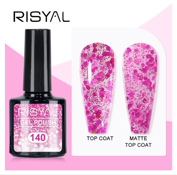 RISYAL Glitter Color Gel  7.3ml Mask Queen Nepal