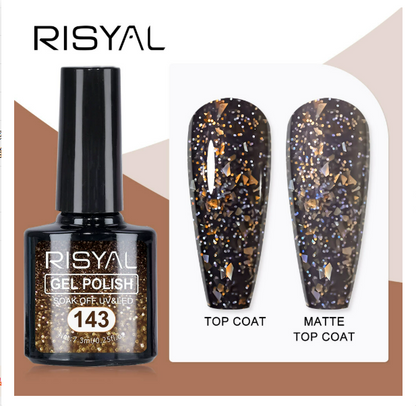 RISYAL Glitter Color Gel  7.3ml Mask Queen Nepal