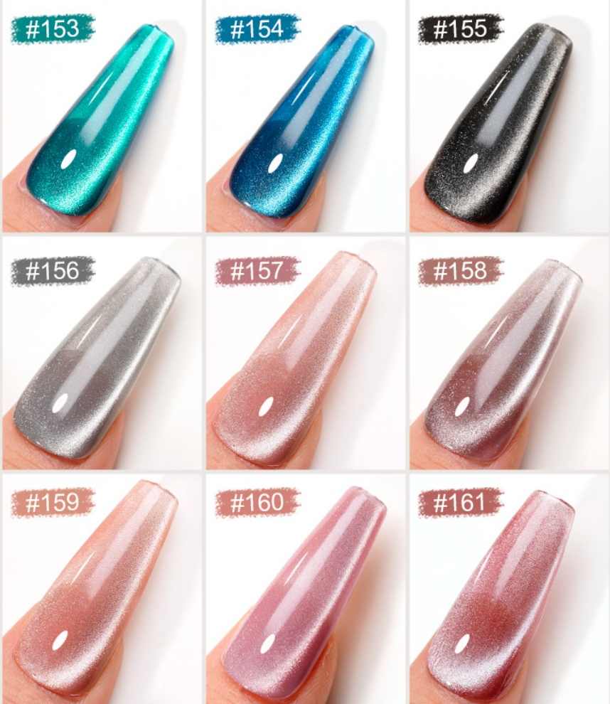 RISYAL Cold Light Jade Cat Eye Polish 15ml Mask Queen Nepal