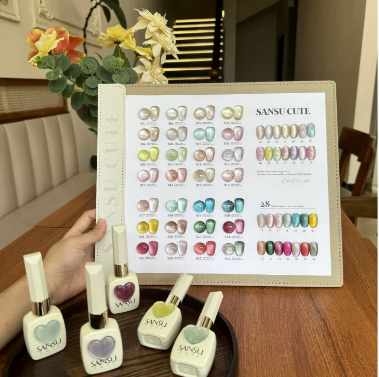 SANSU Cat Eye 28 Color Set Mask Queen Nepal