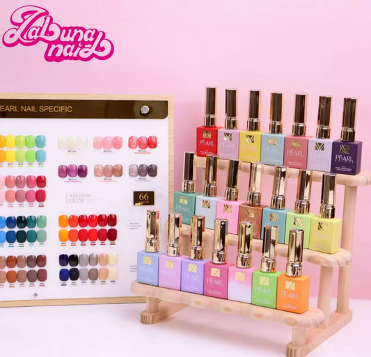 Pearl Nail 66 Color Set Mask Queen Nepal