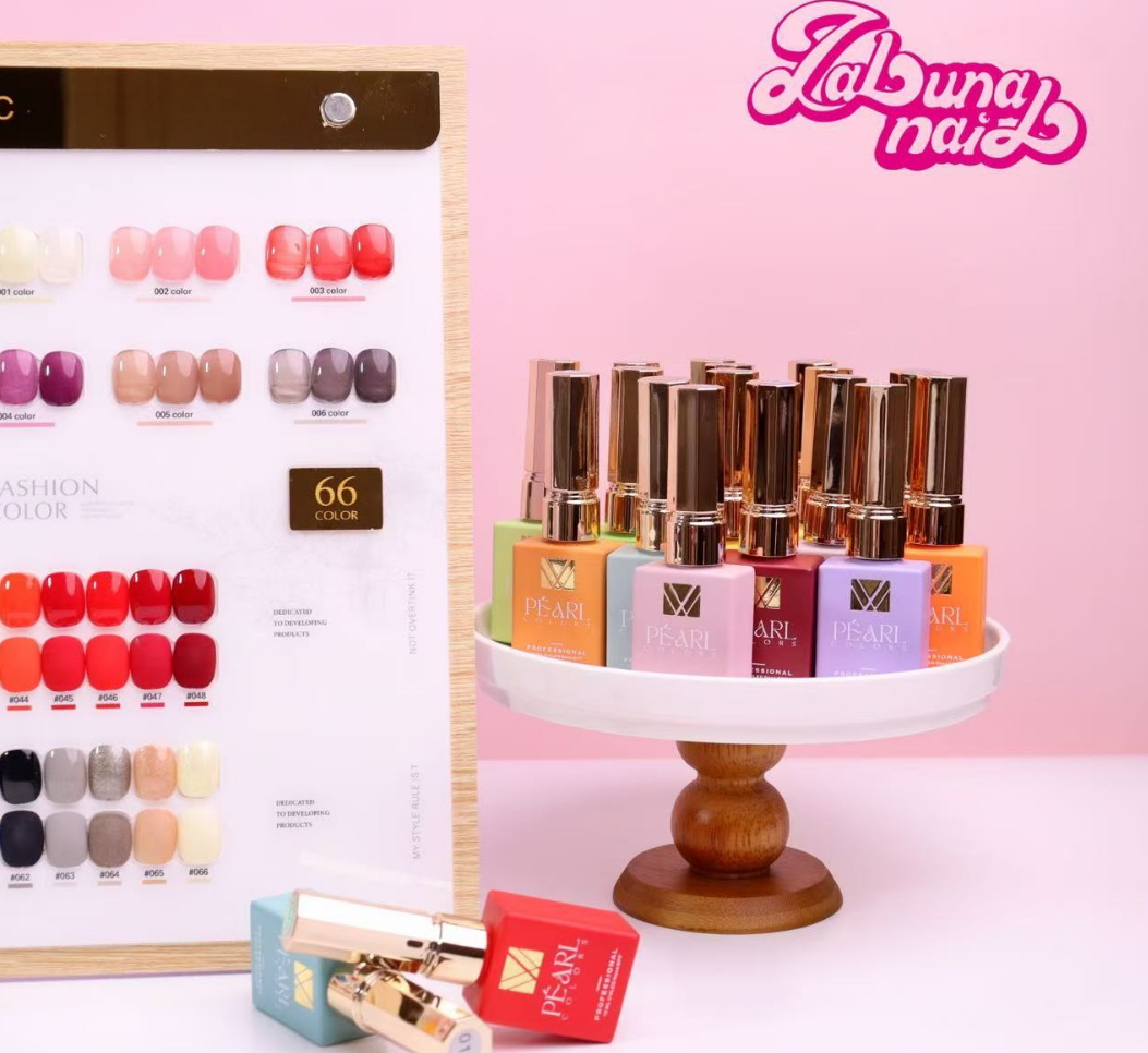 Pearl Nail 66 Color Set Mask Queen Nepal