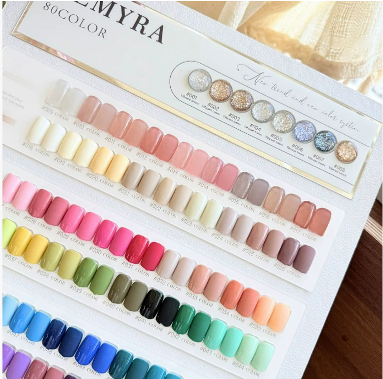 YAN SHE 80 Color Set Mask Queen Nepal