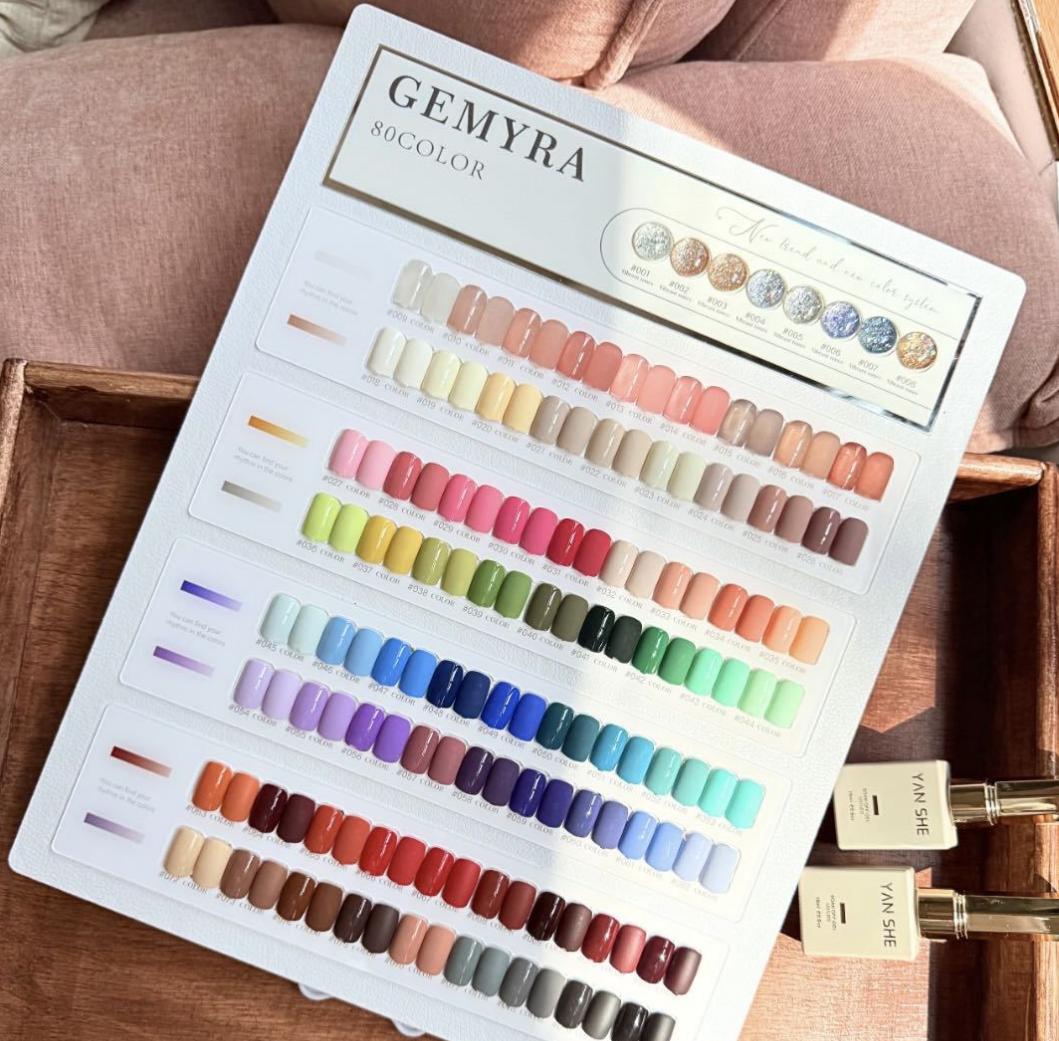 YAN SHE 80 Color Set Mask Queen Nepal