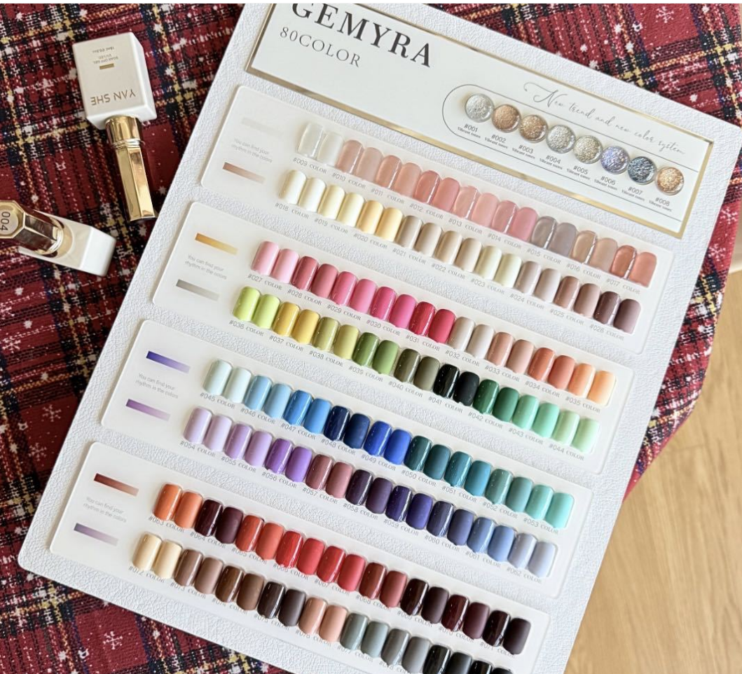 YAN SHE 80 Color Set Mask Queen Nepal