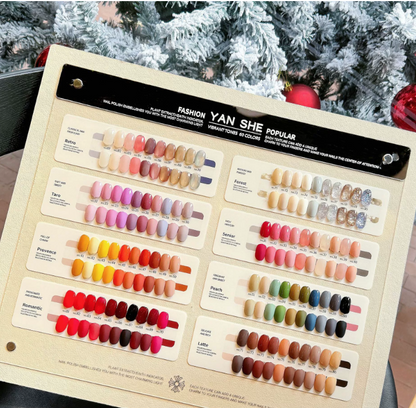 YAN SHE Cat Eye + Glitter 80 Color Set Mask Queen Nepal