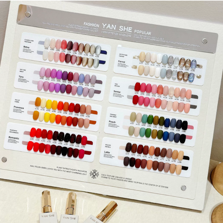 YAN SHE Cat Eye + Glitter 80 Color Set Mask Queen Nepal