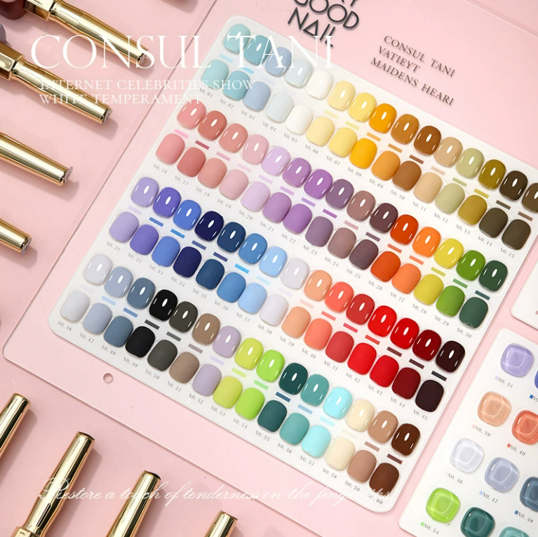 VERY GOOD Golden Cap Gel Nail Polish 60 Color Set Mask Queen Nepal