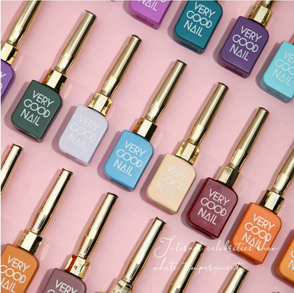 VERY GOOD Golden Cap Gel Nail Polish 60 Color Set Mask Queen Nepal