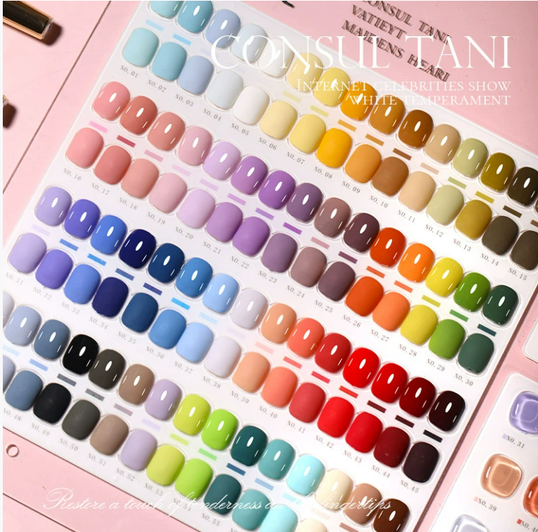 VERY GOOD Golden Cap Gel Nail Polish 60 Color Set Mask Queen Nepal