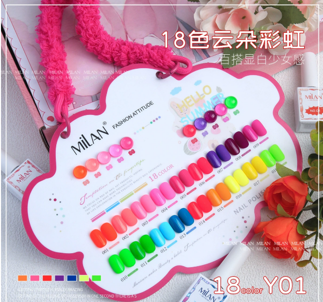 Milan Solid Color Series 18 color set Mask Queen Nepal