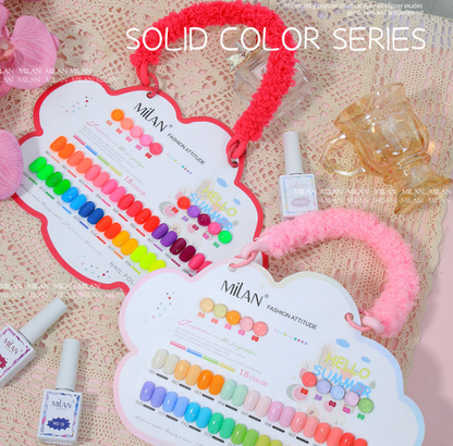 Milan Solid Color Series 18 color set Mask Queen Nepal