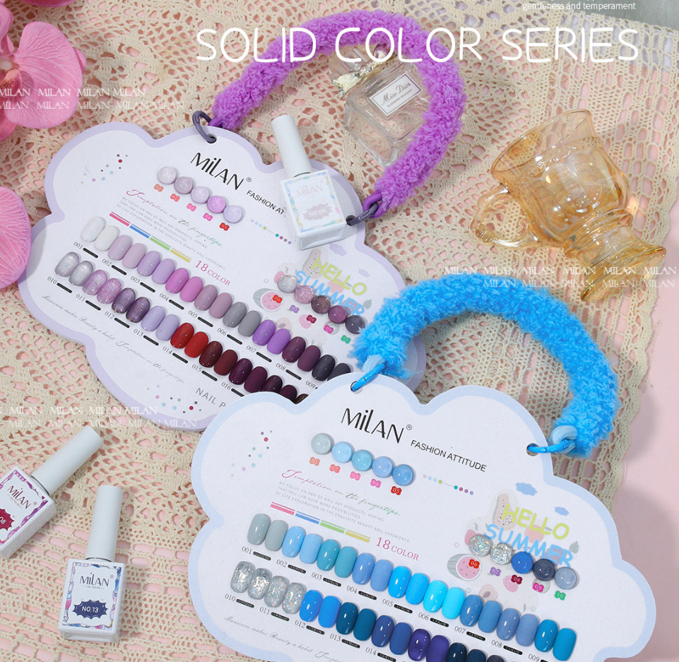 Milan Solid Color Series 18 color set Mask Queen Nepal