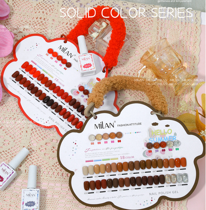 Milan Solid Color Series 18 color set Mask Queen Nepal