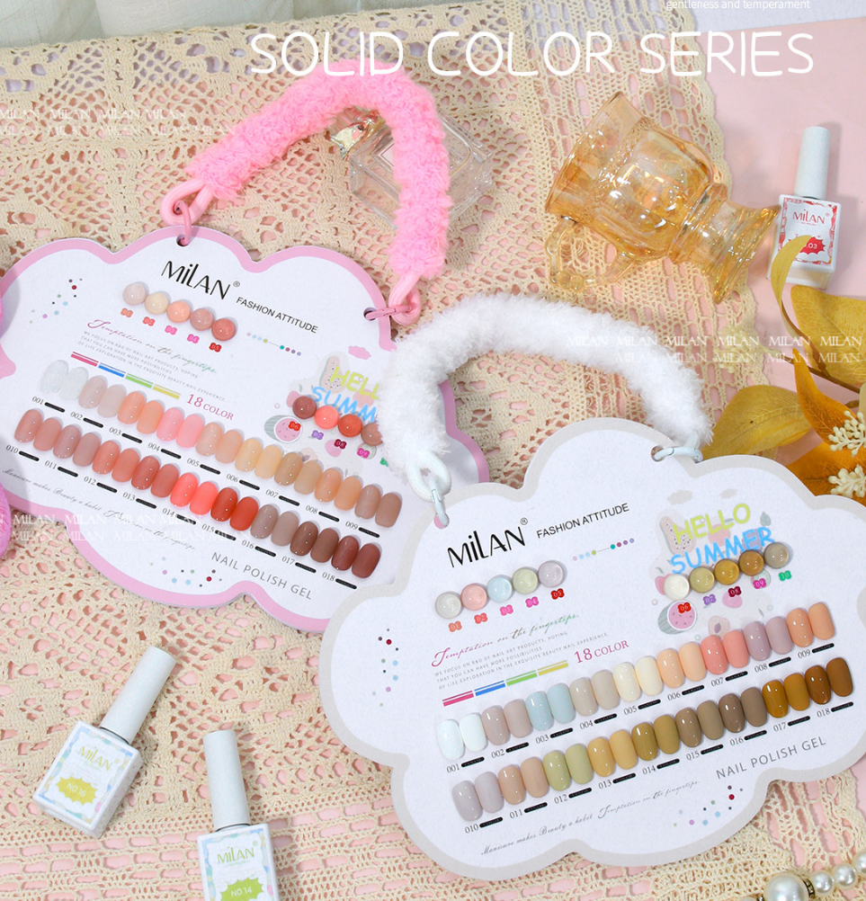 Milan Solid Color Series 18 color set Mask Queen Nepal