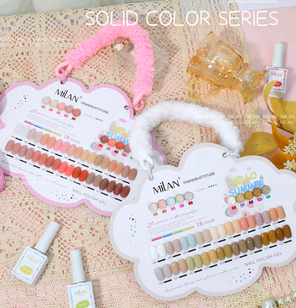 Milan Solid Color Series 18 color set Mask Queen Nepal