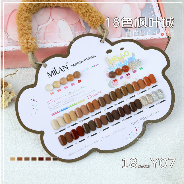 Milan Solid Color Series 18 color set Mask Queen Nepal