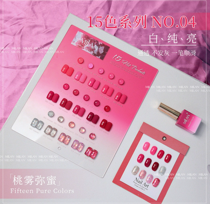 Milan 15 color set Mask Queen Nepal