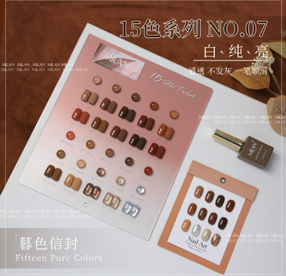 Milan 15 color set Mask Queen Nepal