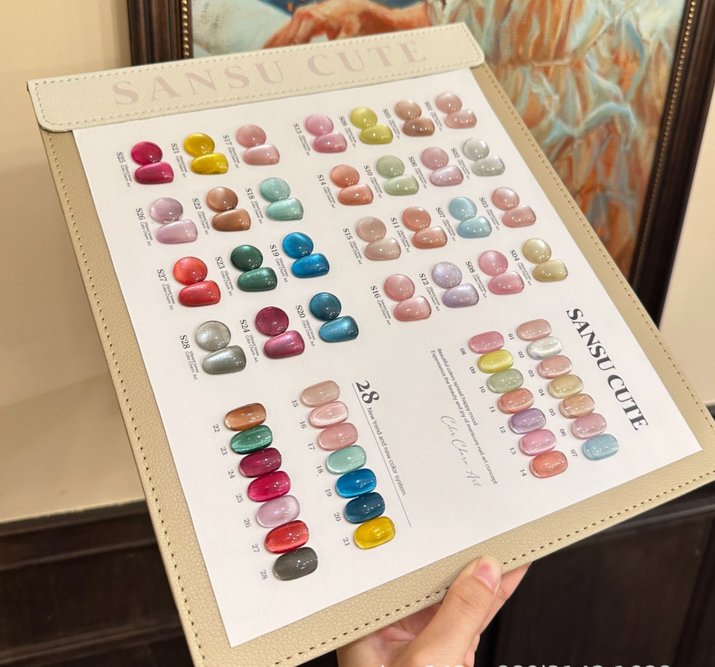 SANSU Cat Eye 28 Color Set Mask Queen Nepal