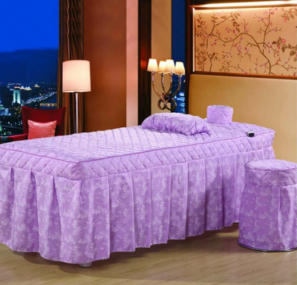 Beauty Salon Massage Bed Sheet (2 pcs set 80cm*190cm) Mask Queen Nepal