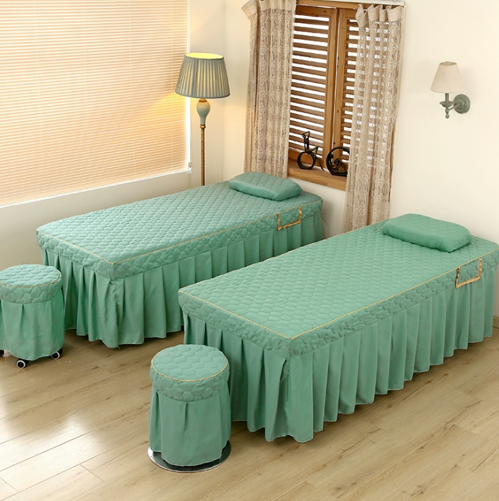 Beauty Salon Massage Bed Sheet (2 pcs set 80cm*190cm) Mask Queen Nepal