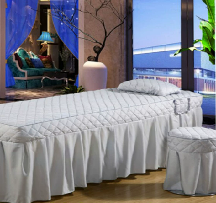 Beauty Salon Massage Bed Sheet (2 pcs set 80cm*190cm) Mask Queen Nepal