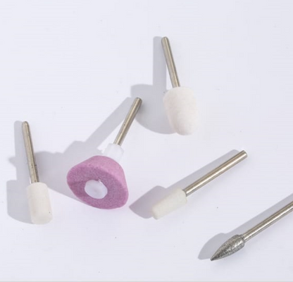 Cuticle Care Drill Bits(4/5 Pcs Set) Mask Queen Nepal