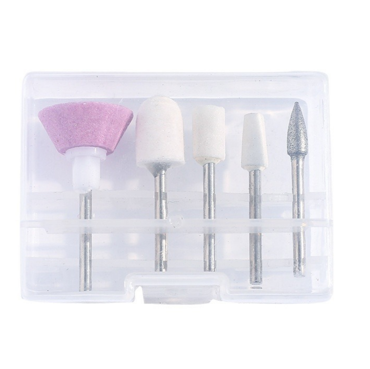 Cuticle Care Drill Bits(4/5 Pcs Set) Mask Queen Nepal