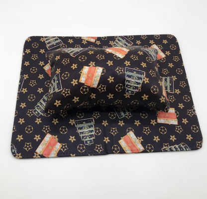 Nail Cushion Pillow Hand Holder Leather Pad Arm Rest Mask Queen Nepal