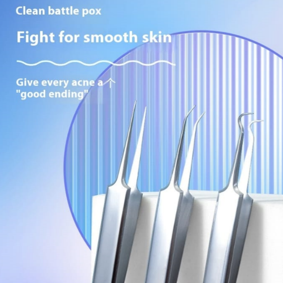 Whiteheads Blackheads Acne Clip Tweezers Mask Queen Nepal