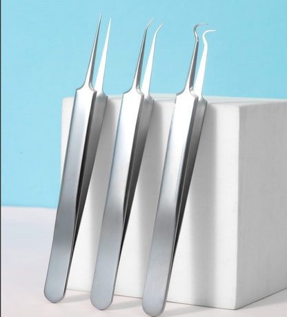 Whiteheads Blackheads Acne Clip Tweezers Mask Queen Nepal