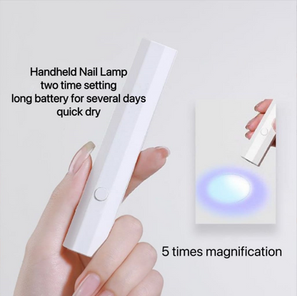 Quick Dry  Led Light  Mini UV LED Mask Queen Nepal