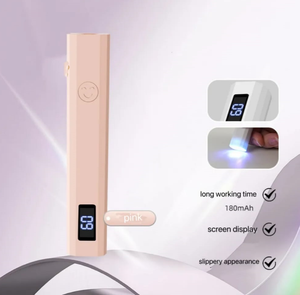 Quick Dry  Led Light  Mini UV LED Mask Queen Nepal