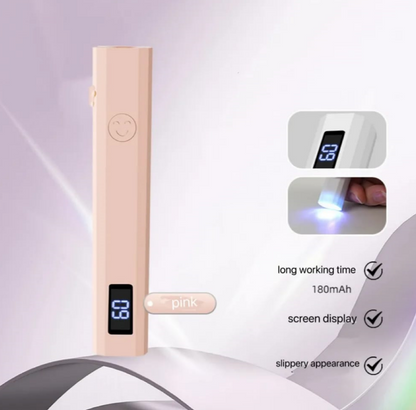 Quick Dry  Led Light  Mini UV LED Mask Queen Nepal