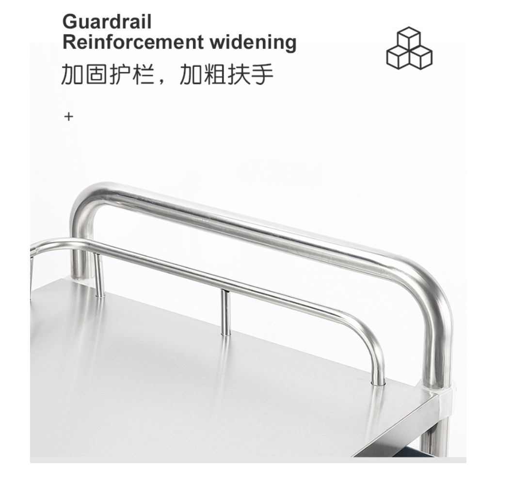 Stainless Steel Medical Beauty Trolley Dressing Cart Mask Queen Nepal