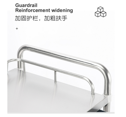 Stainless Steel Medical Beauty Trolley Dressing Cart Mask Queen Nepal