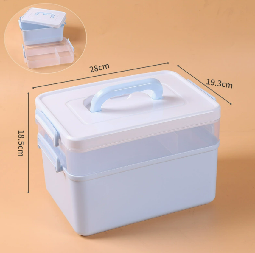 Multi-Layer Professional Nail Art Organizer Case Mask Queen Nepal