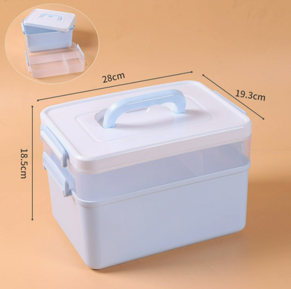 Multi-Layer Professional Nail Art Organizer Case Mask Queen Nepal