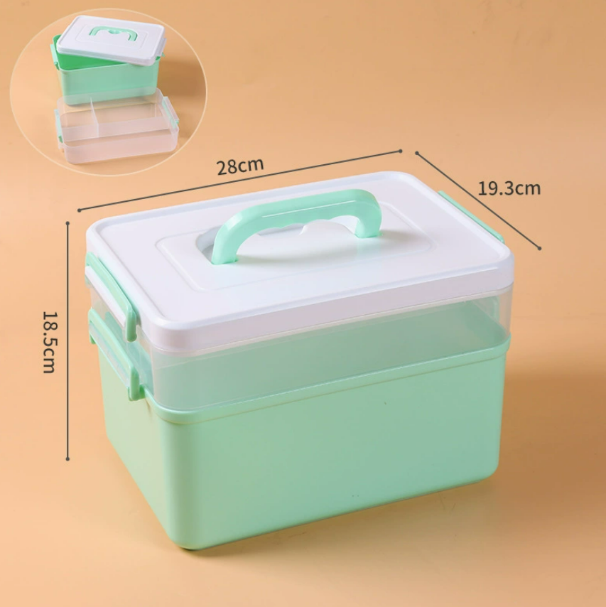 Multi-Layer Professional Nail Art Organizer Case Mask Queen Nepal