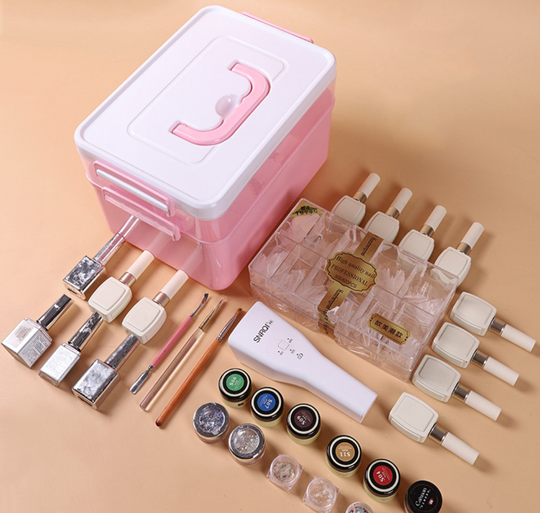 Multi-Layer Professional Nail Art Organizer Case Mask Queen Nepal