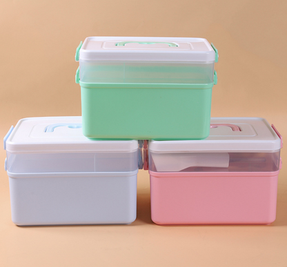 Multi-Layer Professional Nail Art Organizer Case Mask Queen Nepal