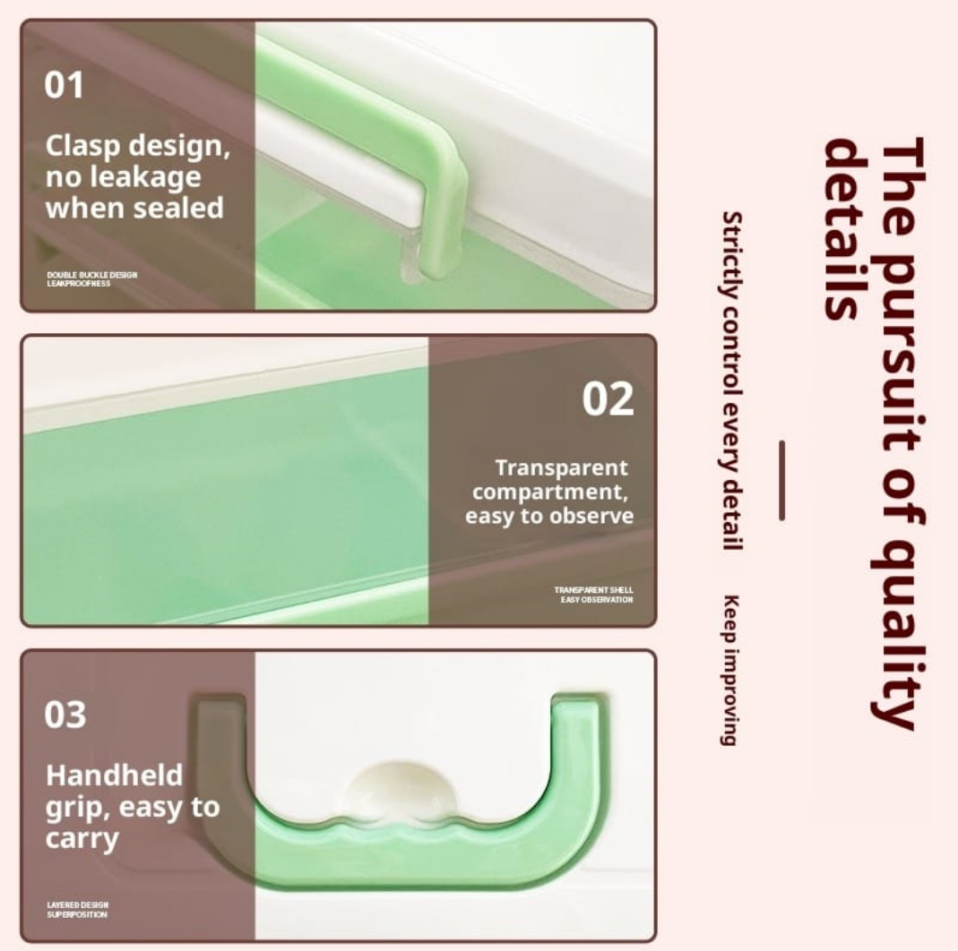 Multi-Layer Professional Nail Art Organizer Case Mask Queen Nepal