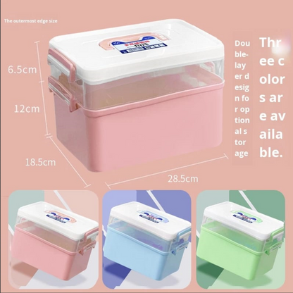 Multi-Layer Professional Nail Art Organizer Case Mask Queen Nepal