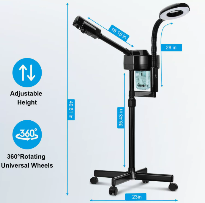 Facial Steamer - Warm Mist Humidifier Mask Queen Nepal